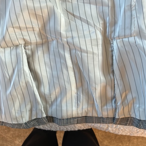 NWT Veronica Beard GIa Blue Plaid Dickey Jacket 6 - Picture 4 of 9